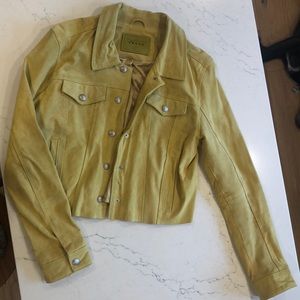 BLANKNYC size small cropped leather jacket